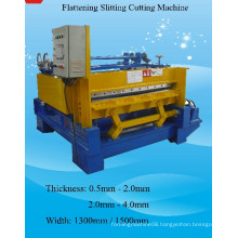 Flattening Slitting Cutting Machine Roll Forming Machine